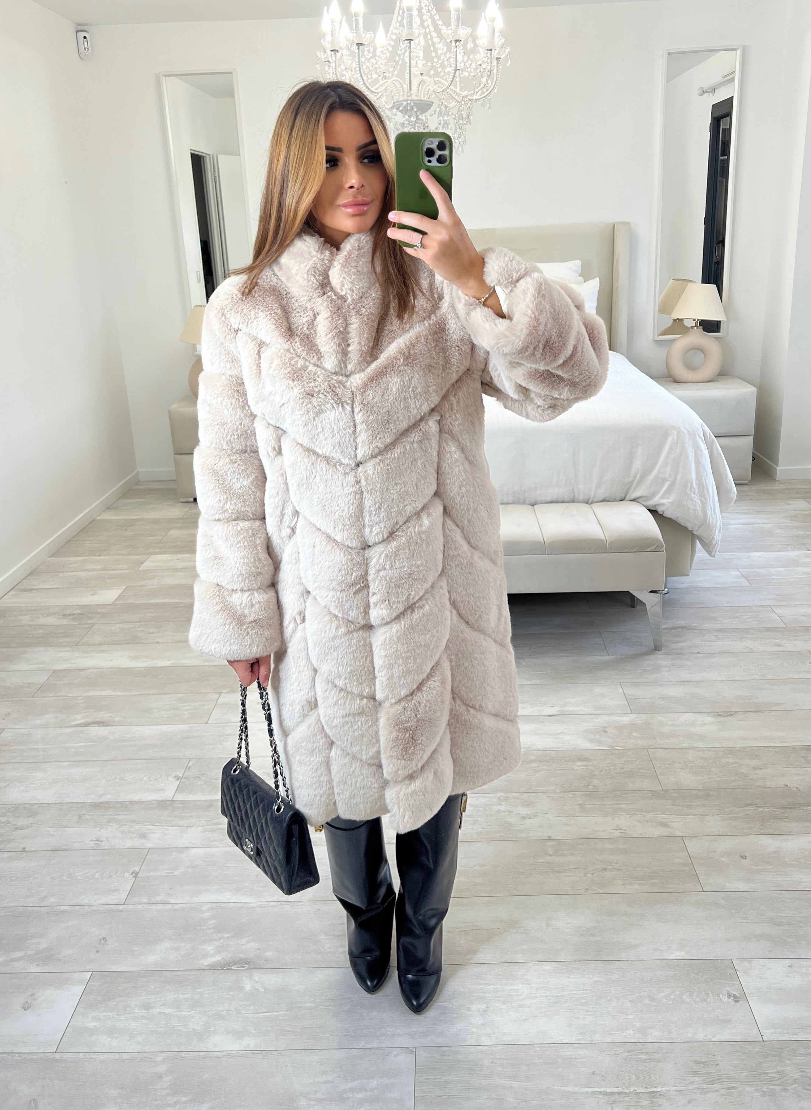 Fourrure Synthétique Fourrure Zara 2019 Manteau Fausse Fourrure